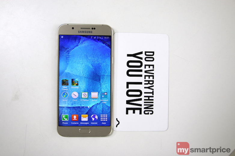 Samsung Galaxy A8 Review - Display